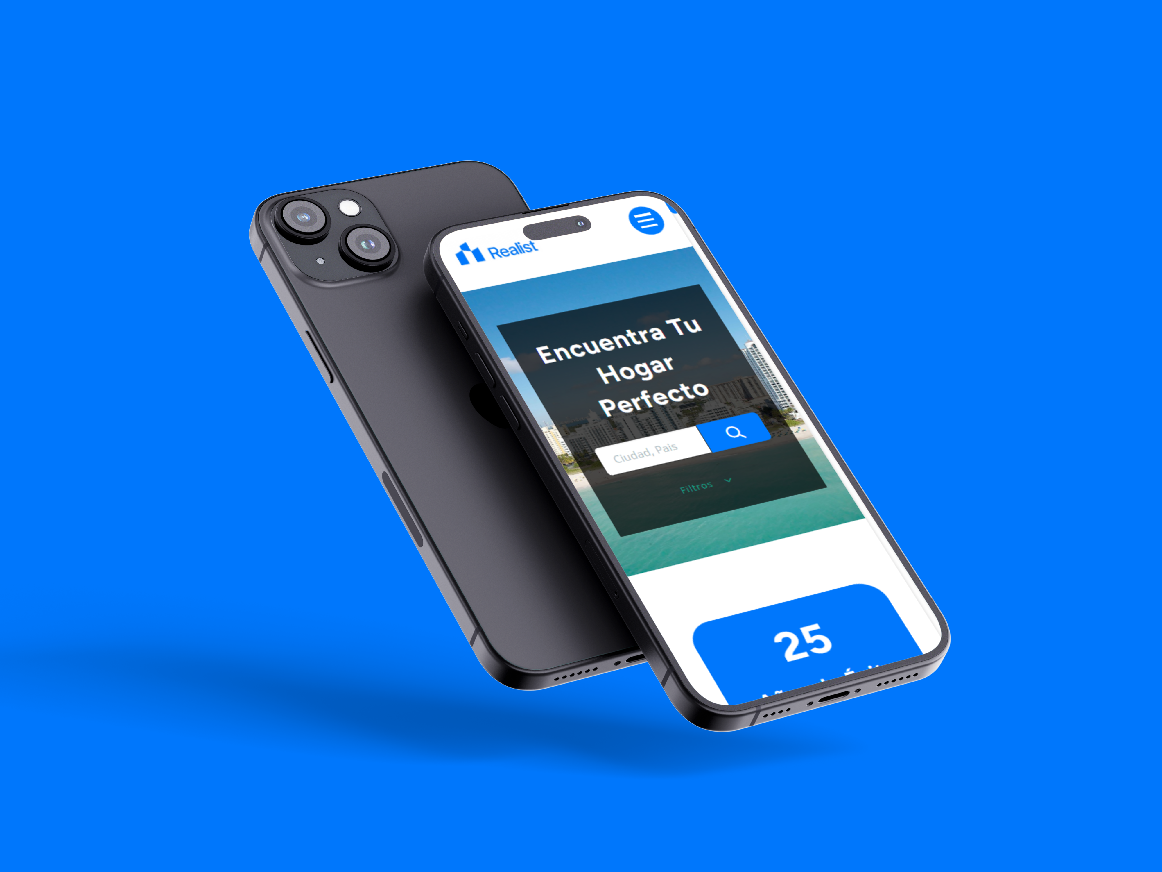 Social dining app design interface